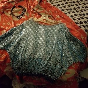Sequin shirt